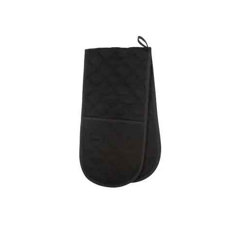 Dexam Double Oven Gloves Love Colour 100% Cotton Black