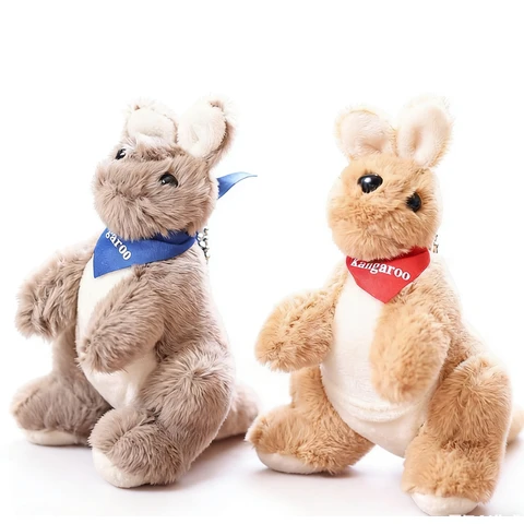 Toy - XLP00924 - Porte-clés pendentif Kangourou - 14 cm - 20 modèles au hasard