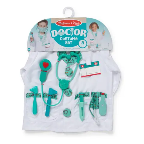 Melissa & Doug Doctor Dress Up and Accessories Set
