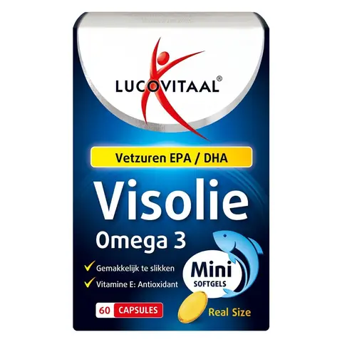Lucovitaal Visolie Omega 3 Daily Mini