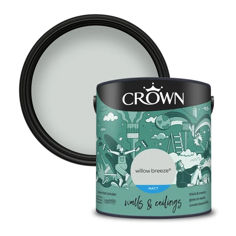 CROWN Matt Emulsion Willow Breeze 2.5L