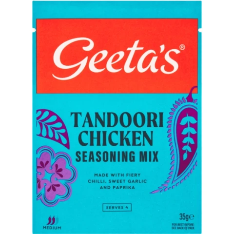 Geeta's Tandoori Chicken Seasonig 35G