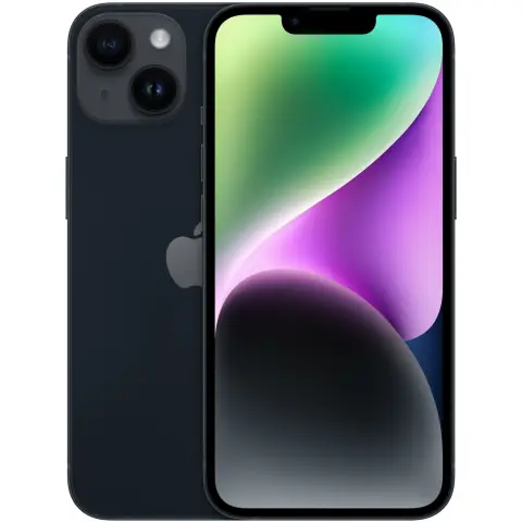 iPhone 14 Mitternachtsschwarz 128 GB