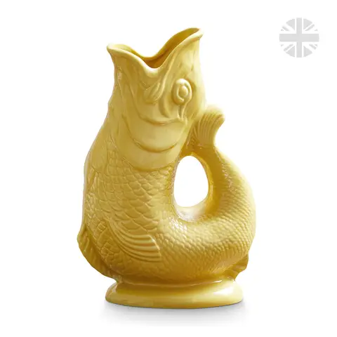 Wade Fish Jug, 1.2L, Yellow