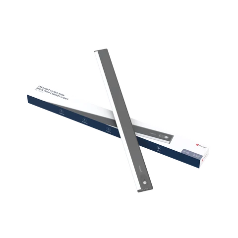 Yeelight Ultra-thin Motion Sensor Closet Light A50(50cm) – Rechargeable Wireless Magnetic LED Light with Auto On/Off Warm Illumination for Cabinets, Wardrobes & Hallways