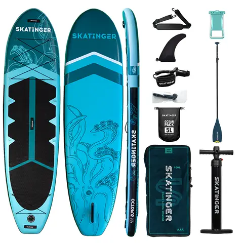 SKATINGER Octupus 11'x34"x6"