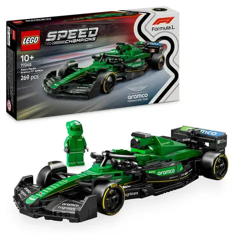 LEGO Speed Champions 77245 Aston Martin Aramco F1® AMR24 Rennauto
