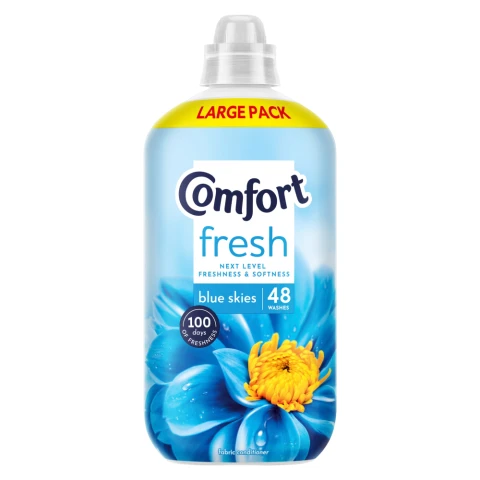 Comfort Fresh Fabric Conditioner Blue Skies 48 washes (1.44 L) 