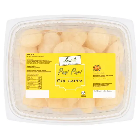 Desime 42pk Pani Puri Golgappa