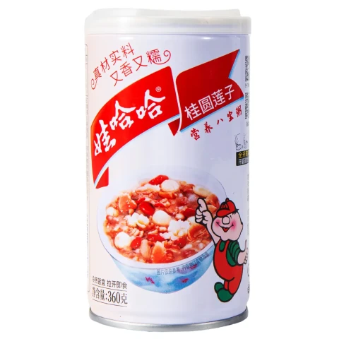 WHH – Gemischter Congee Mit Longan Und Lotus