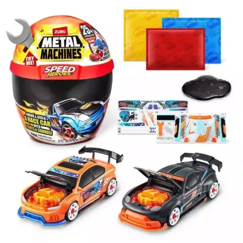 Metal Machines Speed Heroes Helmet Playset