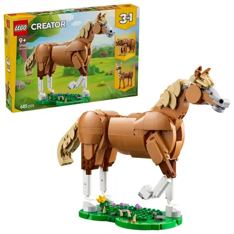 LEGO Creator 31166 3-in-1 Beautiful Horse