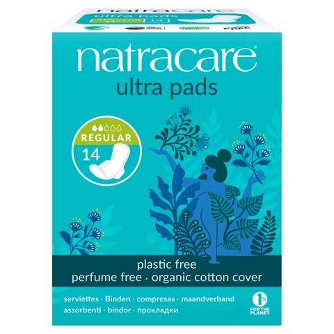 Natracare 14 Ultra Pads Regular