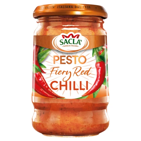 Sacla Fiery Chilli Pesto 190G