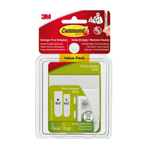 17203 PIC HANG STRIP (8) PK4   NT