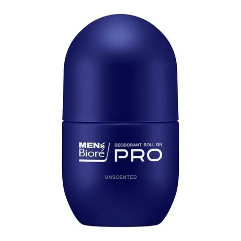 Kao Men's Biore Medicated Deodorant Roll-On PRO Unscented 55ml