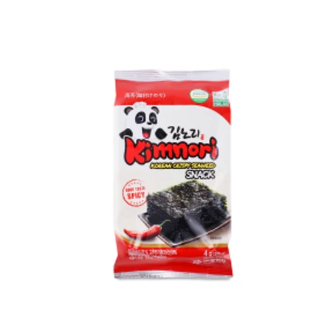 Kimnori Seasoned Seaweed SPICY 4g(Best Before2026-02-05)