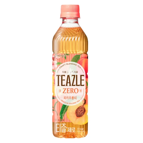 TEAZLE Zero Peach & Oolong tea 500ml