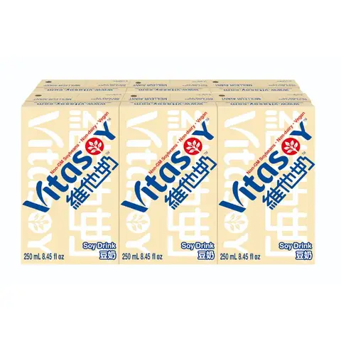 Vita Low-Sugar Soy Milk 6x250ml