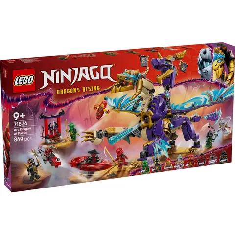 LEGO Ninjago Arc Dragon van Focus bouwset - 71836, 869 stuks