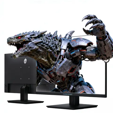 Thunderobot 23,8 Zoll 1080p 240 Hz Fast-IPS Gaming-Monitor mit Blaulichtreduzierung, HDR, 300 Nits, neigbar und schwenkbar, ZF24F240-GL