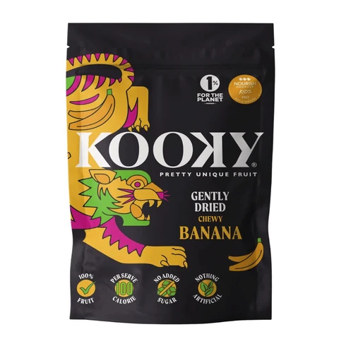  Kooky Value Pack Chewy Dried Bananas 380g