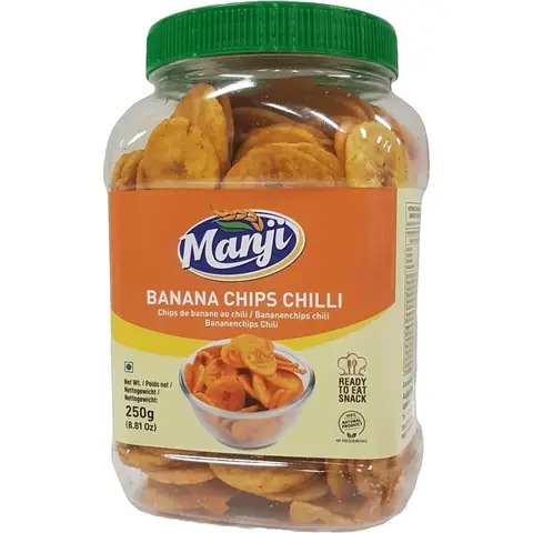Manji Chips de banane au chili - 250 g