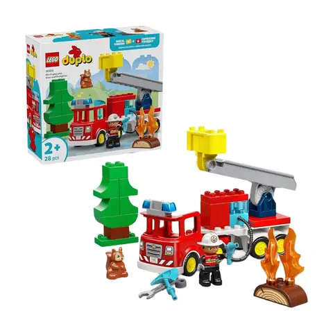 LEGO DUPLO 10473 Fire Truck with Hose and Firefighter