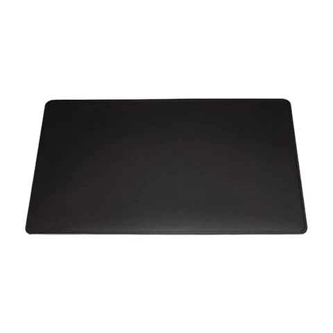 Durable Desk Mat Non-Slip with Contoured Edges 65x50cm Black