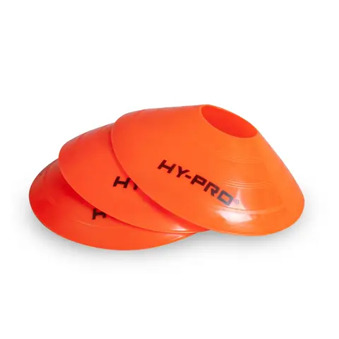 Hy-Pro Training Cones Orange 6pk