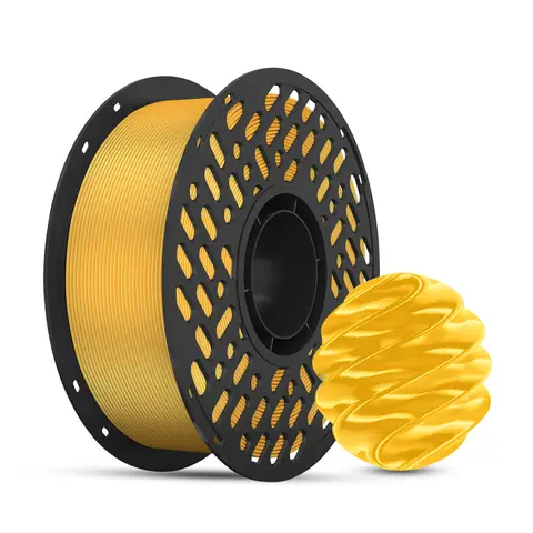 CAILAB Filament pour Imprimante 3D PLA Silk - Or soleil