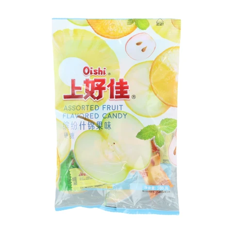 Oishi Bonbons durs (fructose assorti) 100G