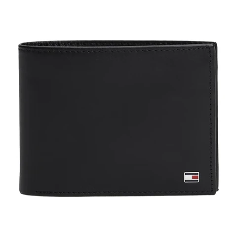 Tommy Hilfiger ETON KAARTENHOUDER MET MUNTVAK Zwart Heren ONE SIZE