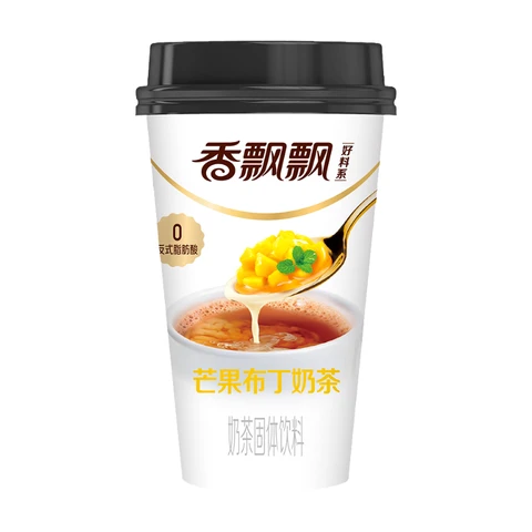 Xiang Piao Piao Thé au Lait Saveur Pudding à la Mangue 80g