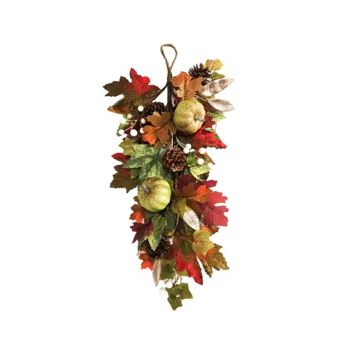 Daisy Darcy 70cm Autumn Pumpkin Swag