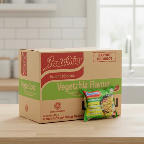 Indomie Instantnudel gemüse 8 x 5 x 75 g (EU) 1 box