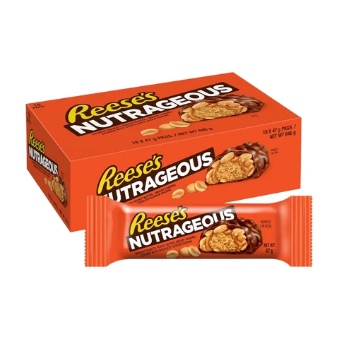Reeses Nutrageous Bar 18x 47g