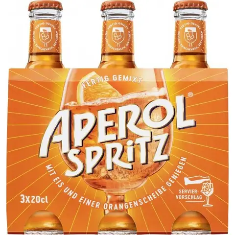 Aperol Mischgetränk 10,5% 3x0,2 L