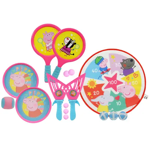 Peppa Pig 4 in 1 Bumper Box of Garden Games