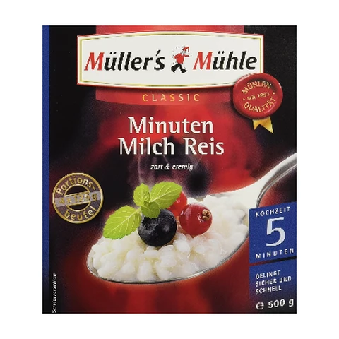 Müller's Mühle 5-Minuten Milchreis 500 g