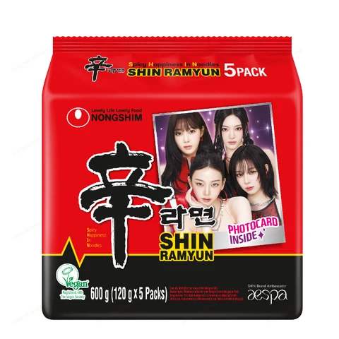 Nongshim Shin Ramyun 120 g*5 Big Packs