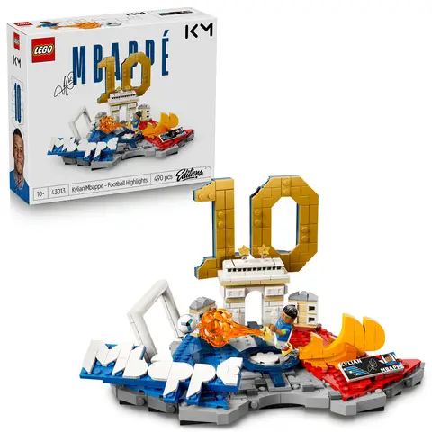 LEGO Editions Football 43013 Kylian Mbappé – Football Highlights