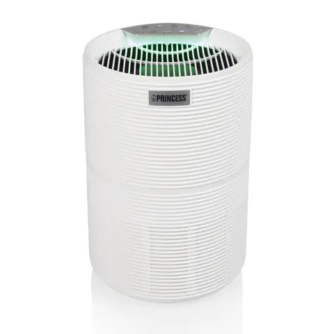 Princess Smart Air Purifier 160 - CADR: 160 m³/ hour, 55m² Covered, App Controlled, H13 HEPA Filter, Built-In Air Quality Sensor, 8h Timer