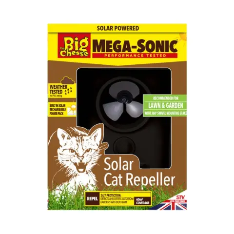 Big Cheese Solar Sonic Cat Repeller