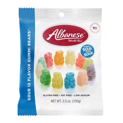 Albanese Sour Gummi Bears 100g