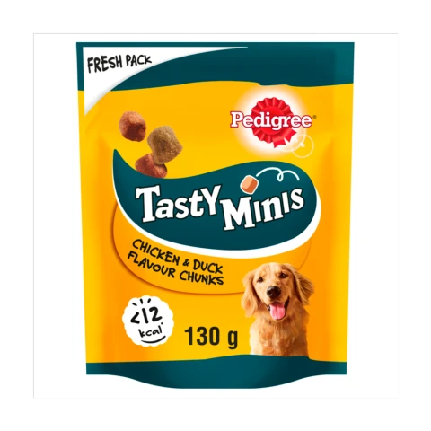 Pedigree Tasty Bites Chewy Cubes Chicken 130g