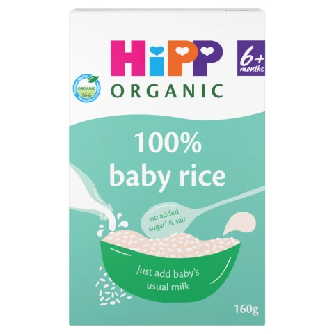 HiPP Organic Baby Rice 6+ Months 160G