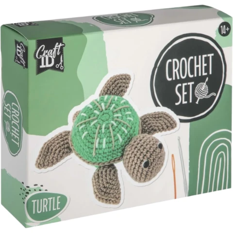 Craft ID Turtle Crochet Set Kit