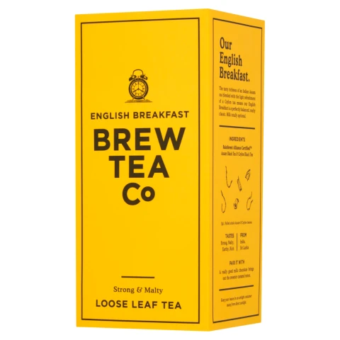 Brew Tea Co - English Breakfast Tea (Loose Leaf) - 6 x 113g