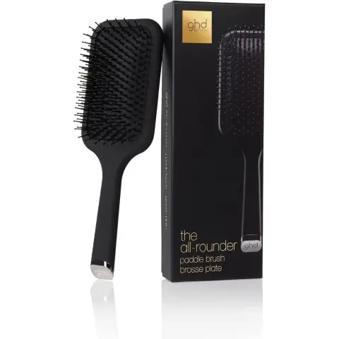 ghd The All Rounder Mini Paddle Brush - For Detangling & Straightening - Small Format for Handbag & Travel - For All Hair Types